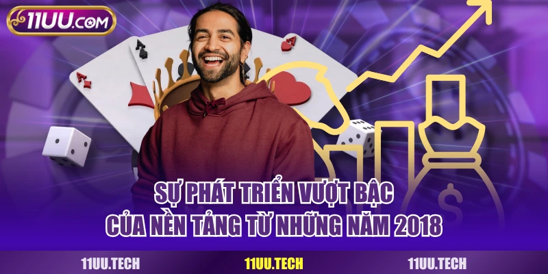 Sự phát triển vượt bậc của nền tảng từ những năm 2018